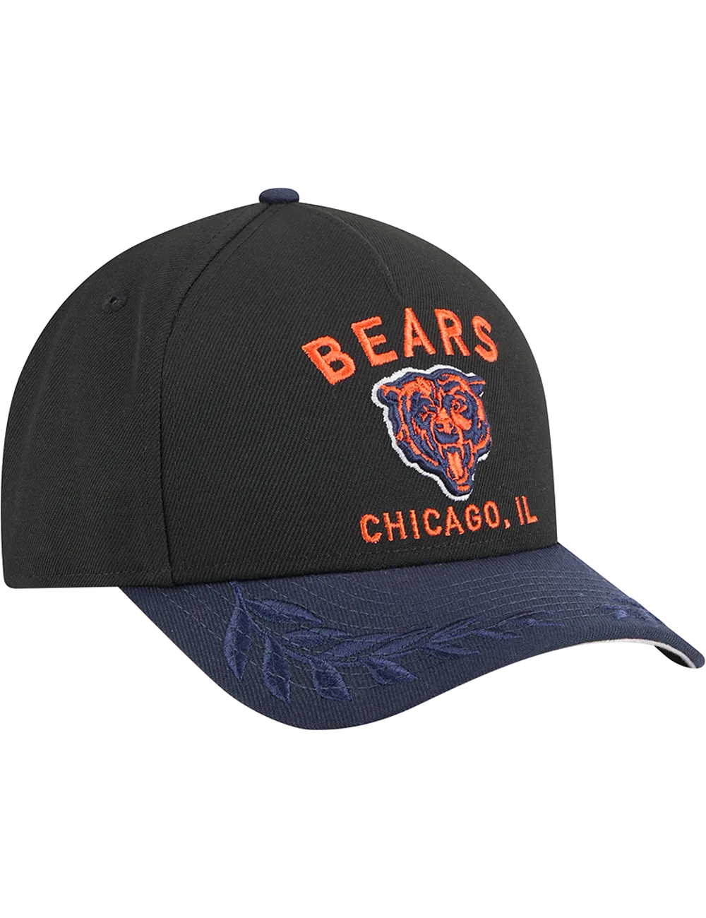 Chicago Bears New Era NFL 25 Draft 9FORTY M-Crown Snapback Hat - Black
