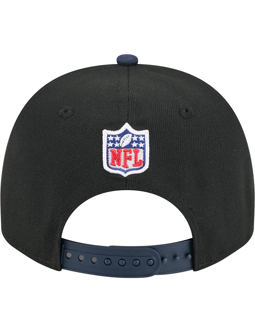 Chicago Bears New Era NFL 25 Draft Pre-Curved 9FIFTY A-Frame Snapback Hat - Black