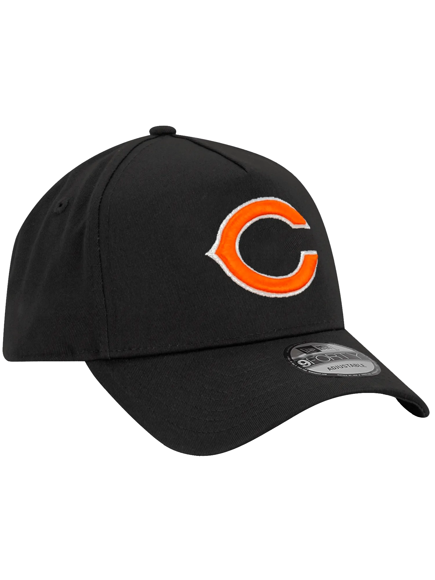 Chicago Bears New Era NFL Team 9FORTY A-Frame Snapback Hat - Black