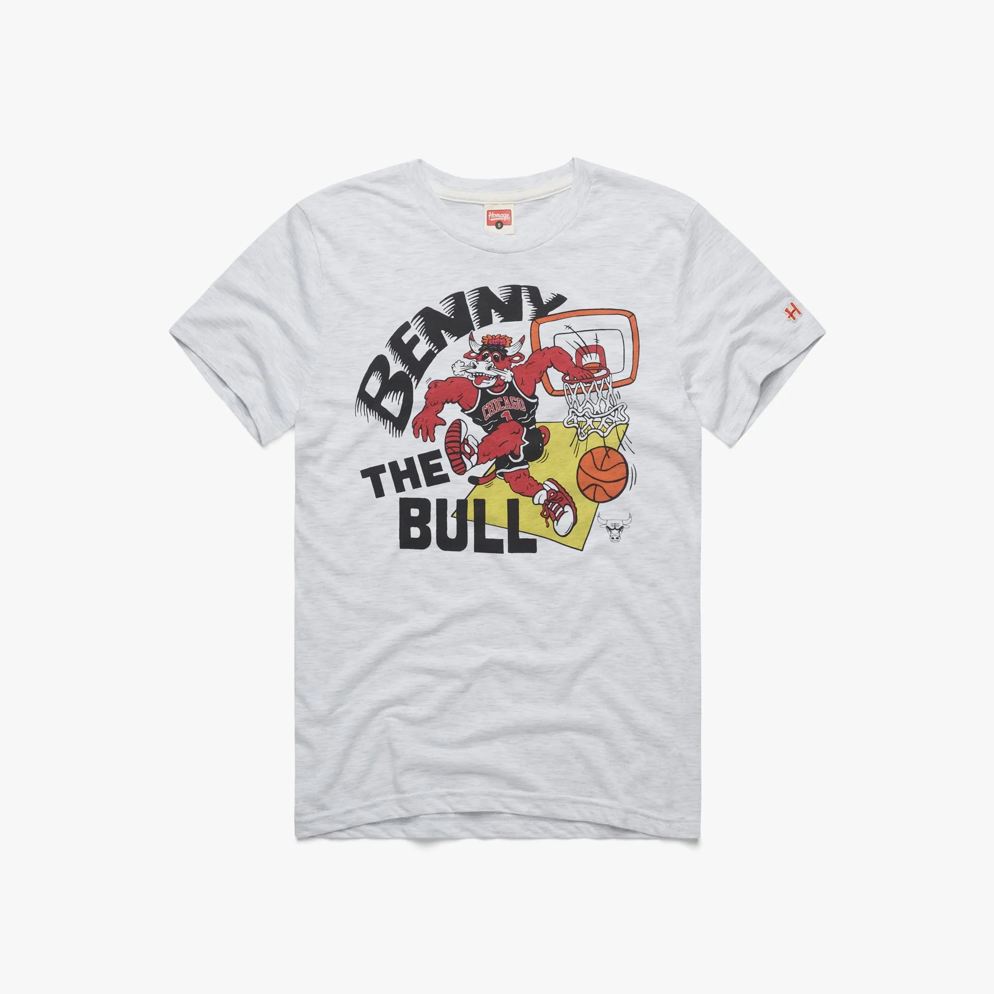 Chicago Bulls Benny The Bull Cartoon