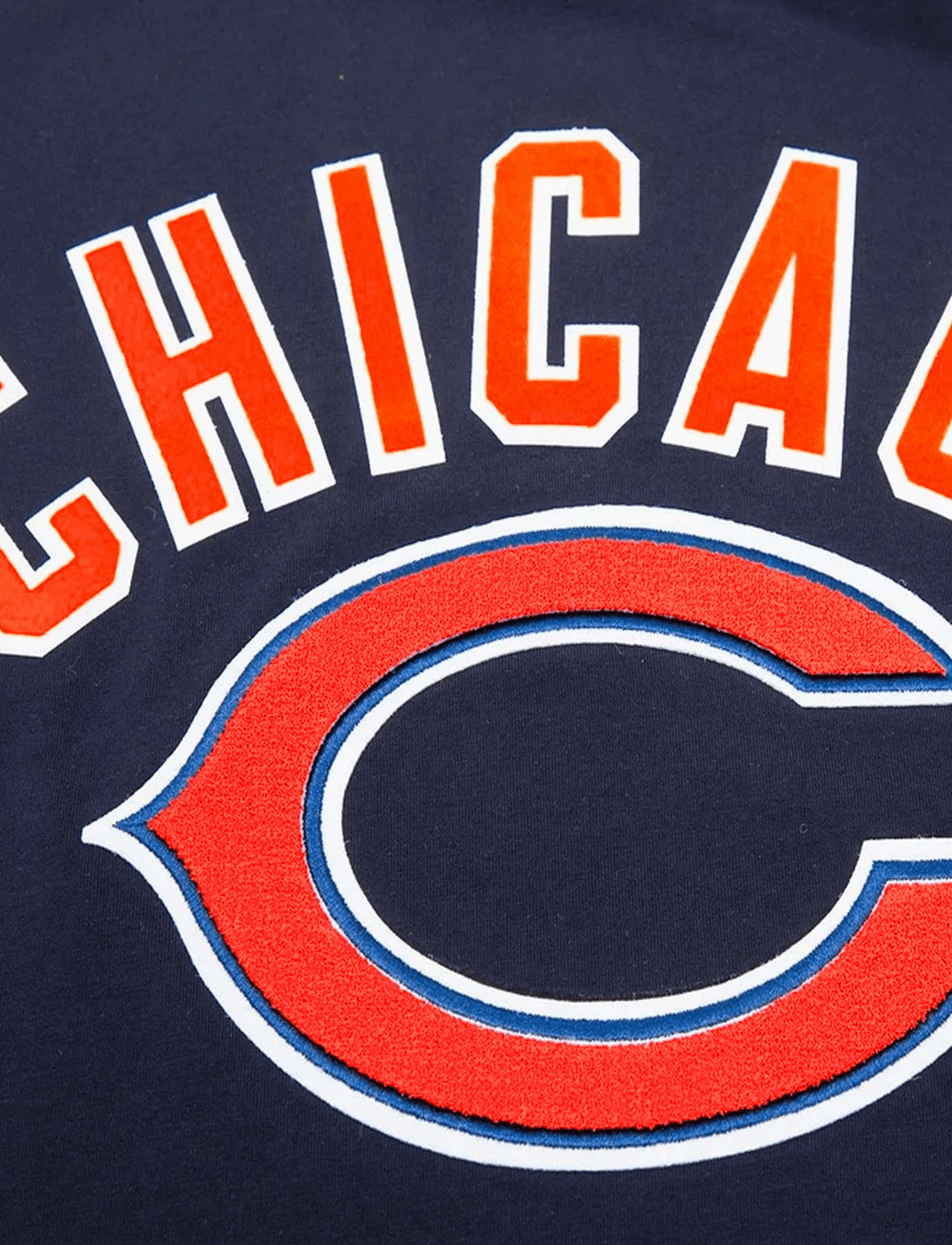Chicago Bears Pro Standard NFL Classic Bristle Flex T-Shirt - Navy