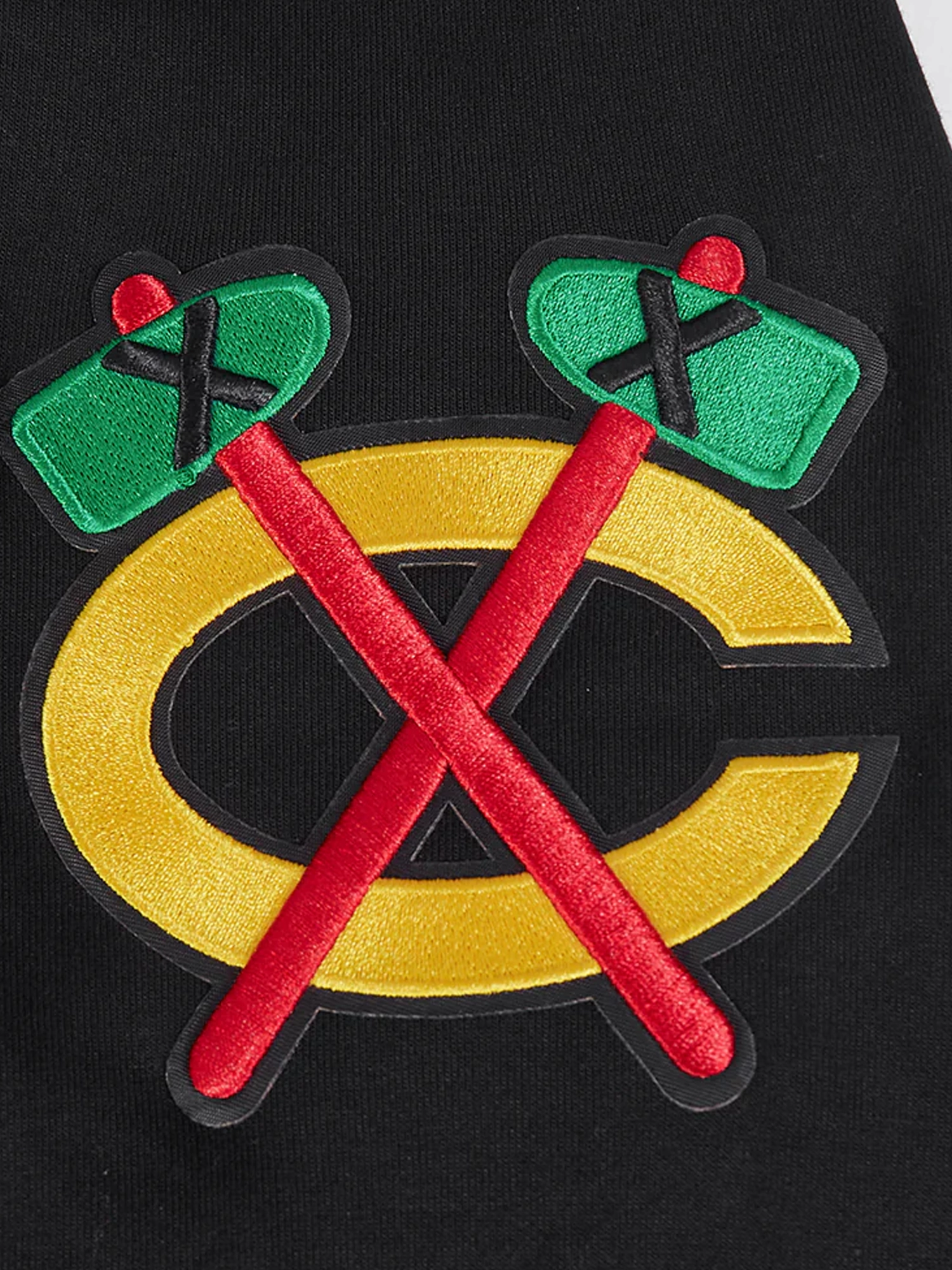 Chicago Blackhawks Pro Standard NHL Team Chenille Hoodie Jumper - Red