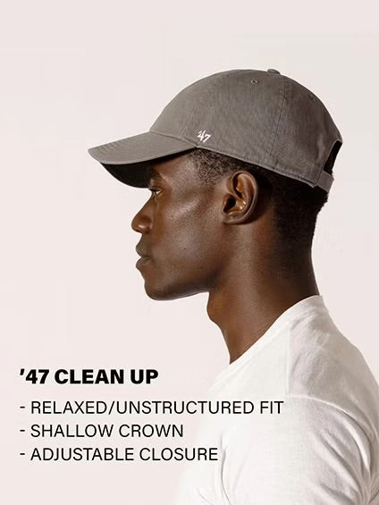 Chicago Cubs '47 MLB Team Clean Up Strapback Hat - Blue