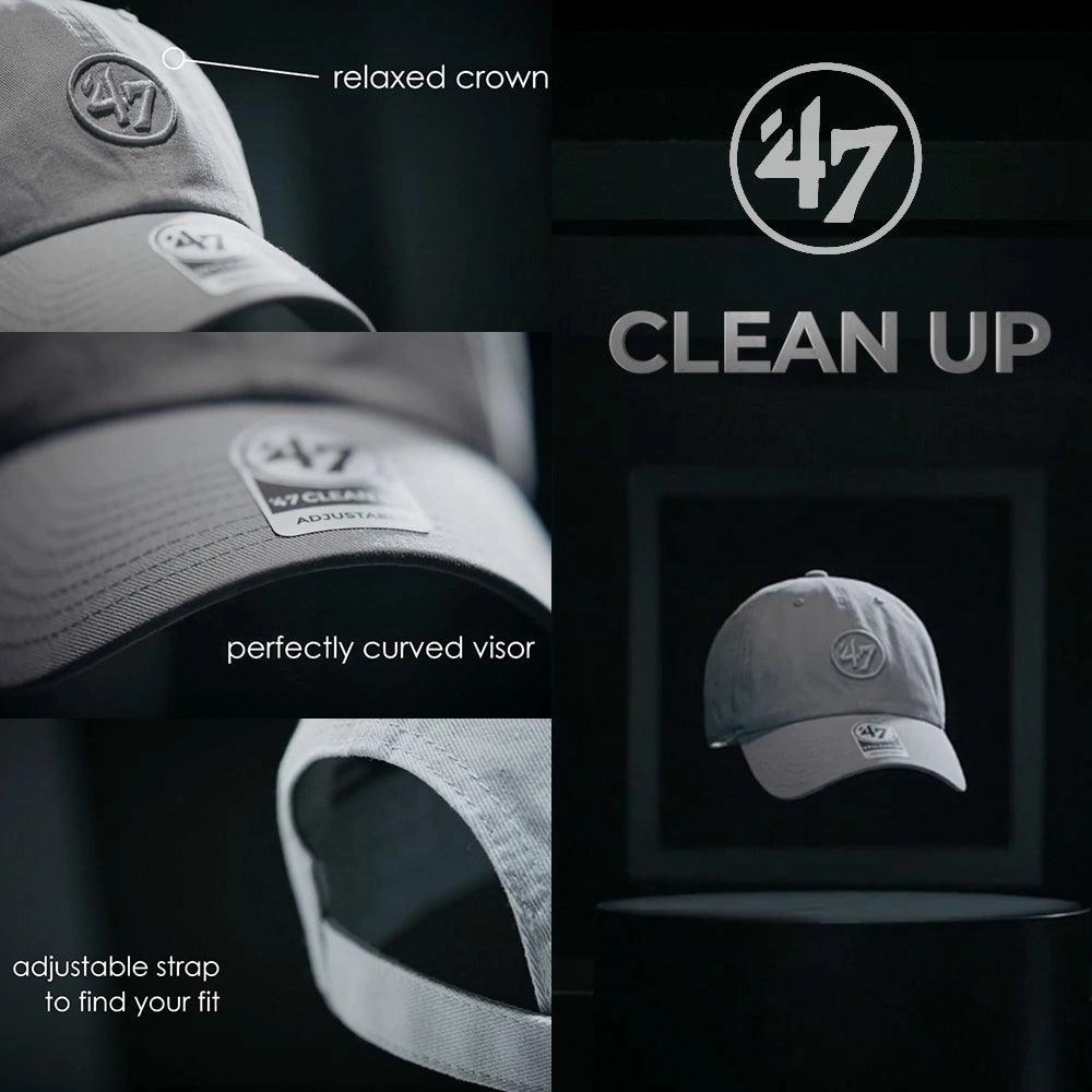 Chicago Cubs '47 MLB Team Clean Up Strapback Hat - Blue