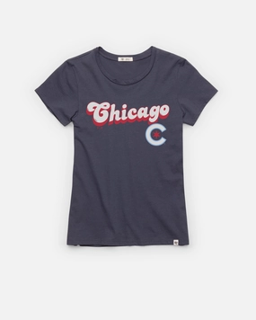 CHICAGO CUBS CITY CONNECT MYSTIC '47 FRANKIE TEE WOMENS
