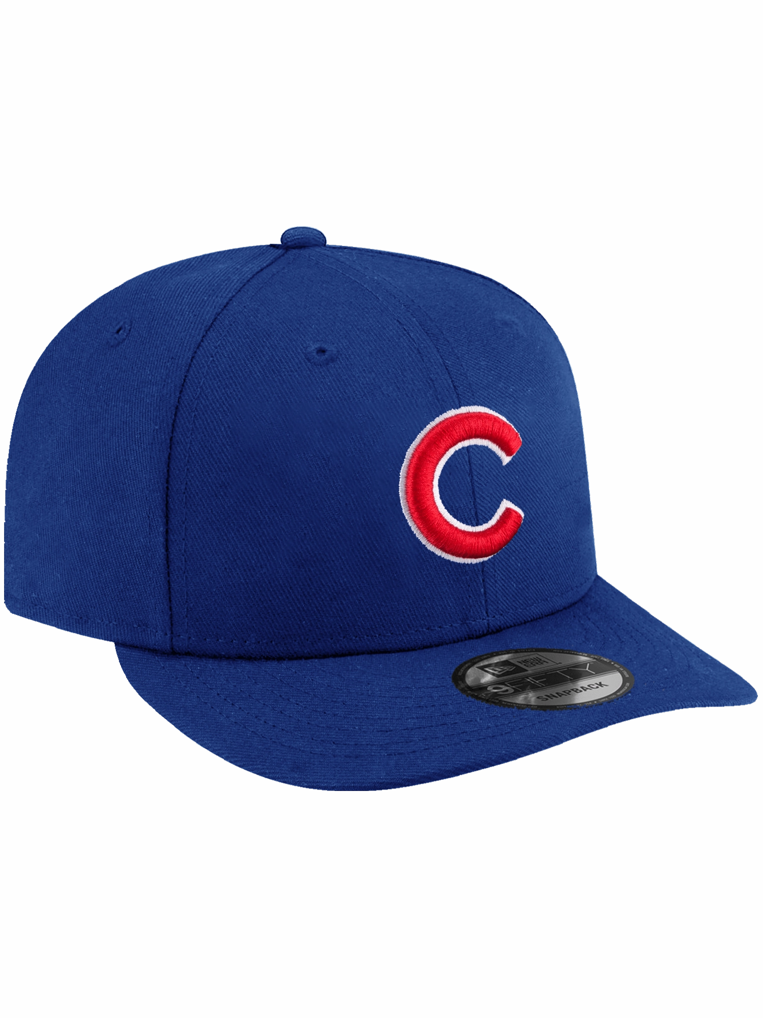 Chicago Cubs New Era MLB Team Pre-Curved 9FIFTY Snapback Hat - Blue