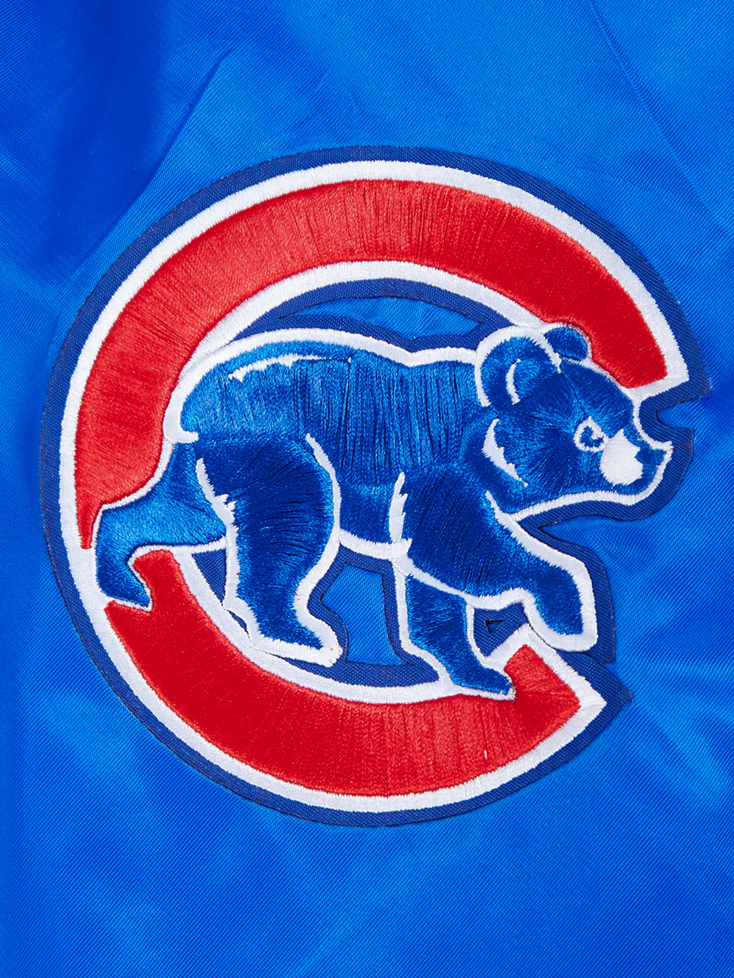 Chicago Cubs Pro Standard MLB Team Classic Satin Button Jacket - Blue