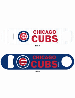 Chicago Cubs Wincraft MLB Double Sided Metal Bottle Opener