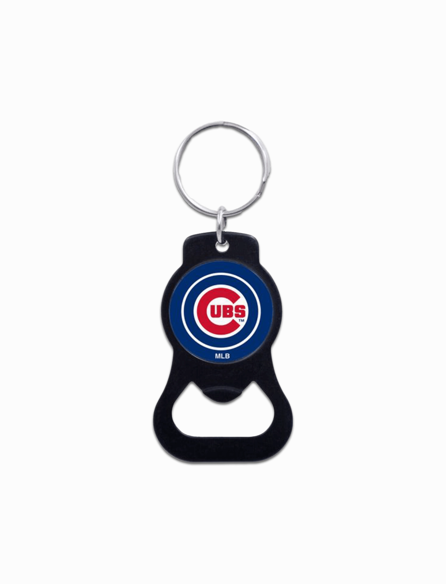 Chicago Cubs Wincraft MLB Team Logo/Black Bottle Opener Key Ring