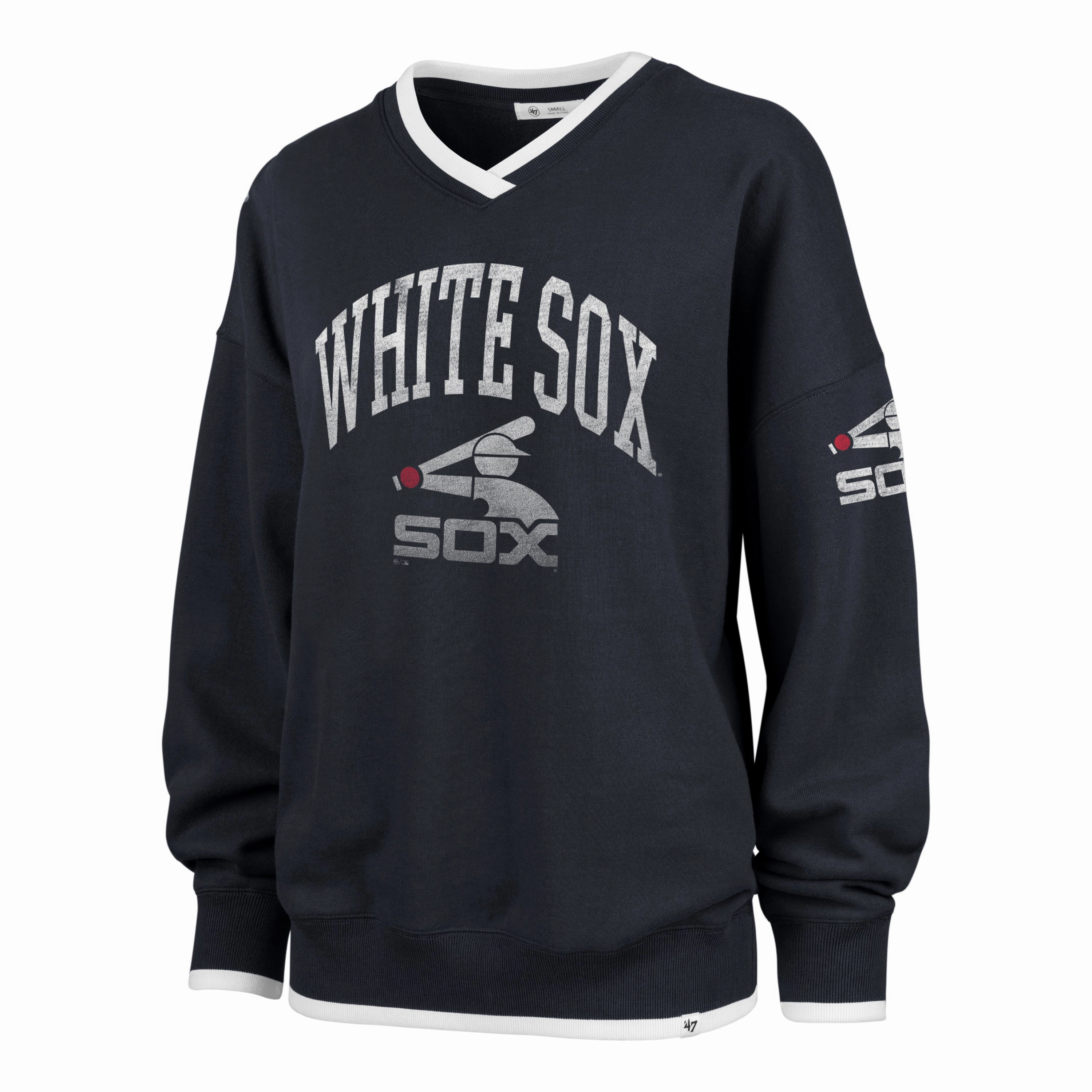CHICAGO WHITE SOX COOPERSTOWN WAX PACK DAZE EIGHTIES '47 PULLOVER WOMENS