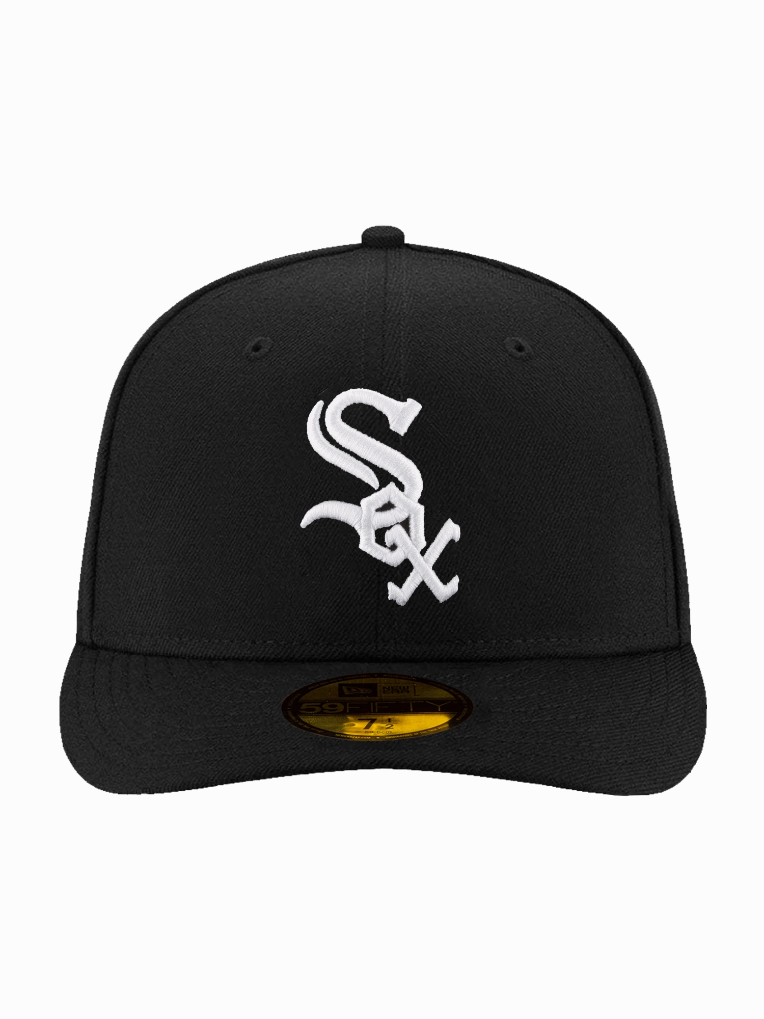 Chicago White Sox New Era MLB On-Field AC Pre-Curved 59FIFTY Fitted Hat - Black
