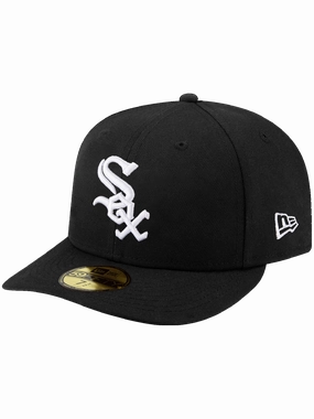 Chicago White Sox New Era MLB On-Field AC Pre-Curved 59FIFTY Fitted Hat - Black