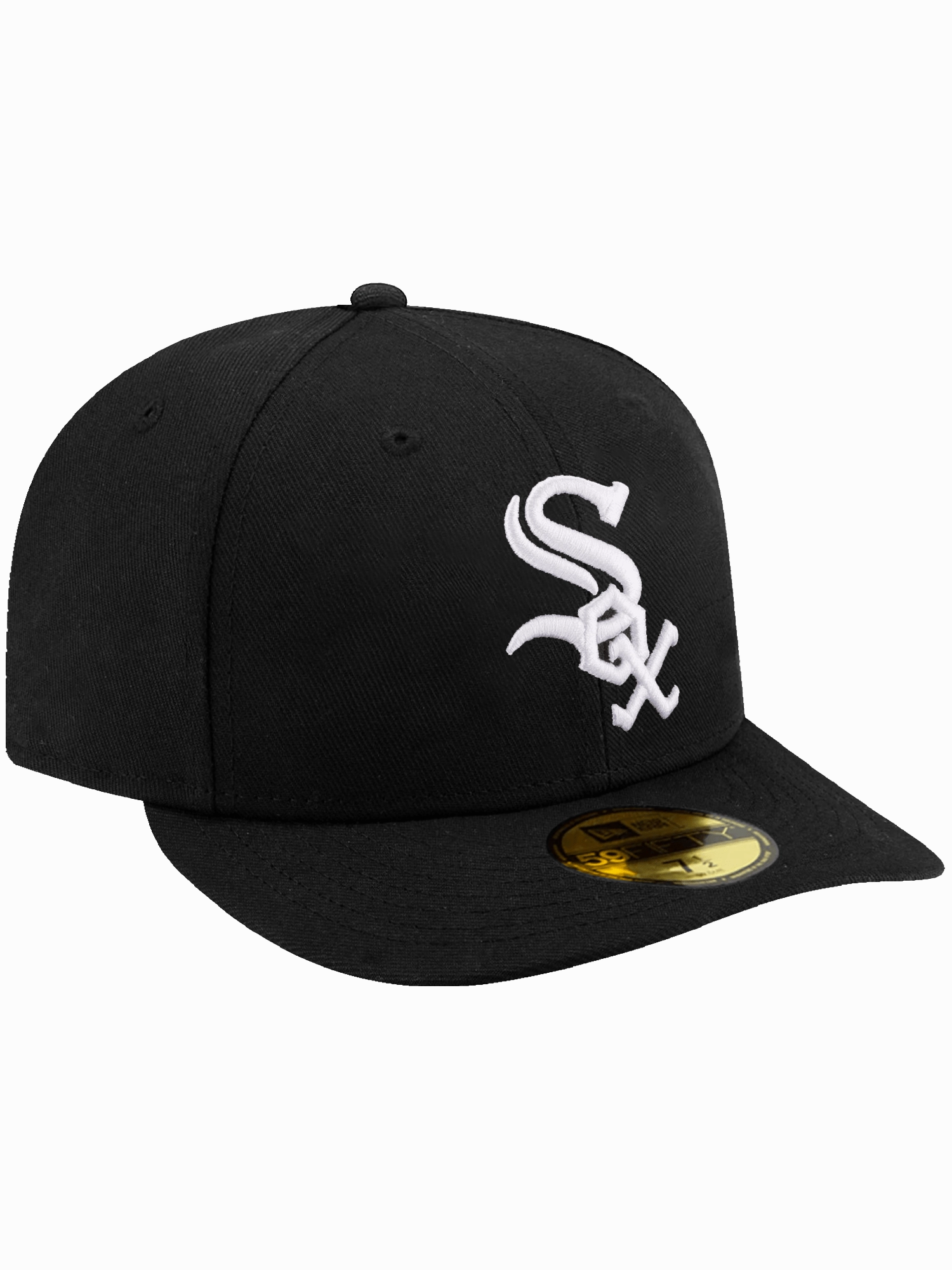Chicago White Sox New Era MLB On-Field AC Pre-Curved 59FIFTY Fitted Hat - Black