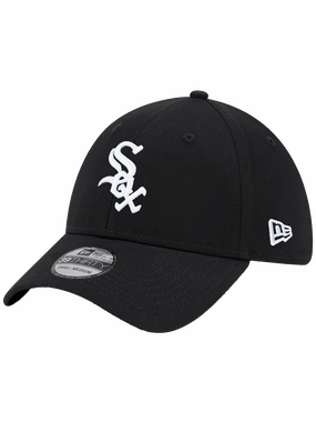 Chicago White Sox New Era MLB Team 39THIRTY Stretch-Fit Hat - Black