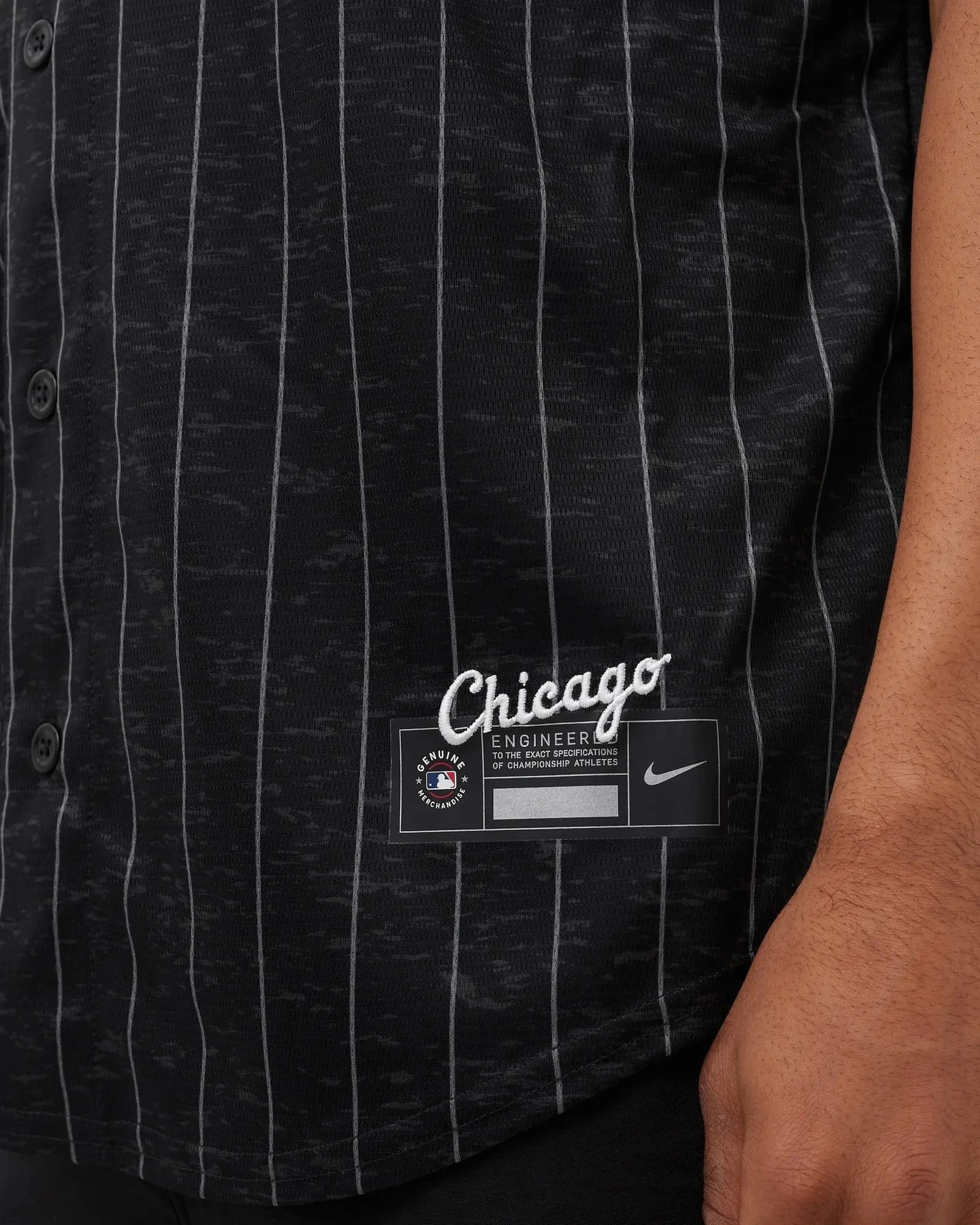 Chicago White Sox Nike MLB City Connect Limited Jersey - Black