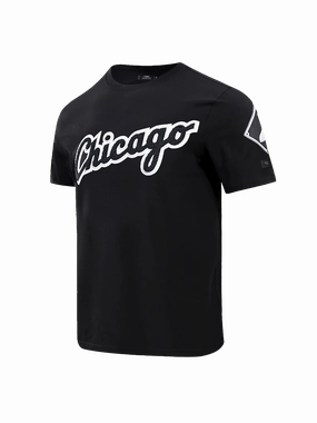 Chicago White Sox Pro Standard MLB Team Chenille Flex T-Shirt - Black