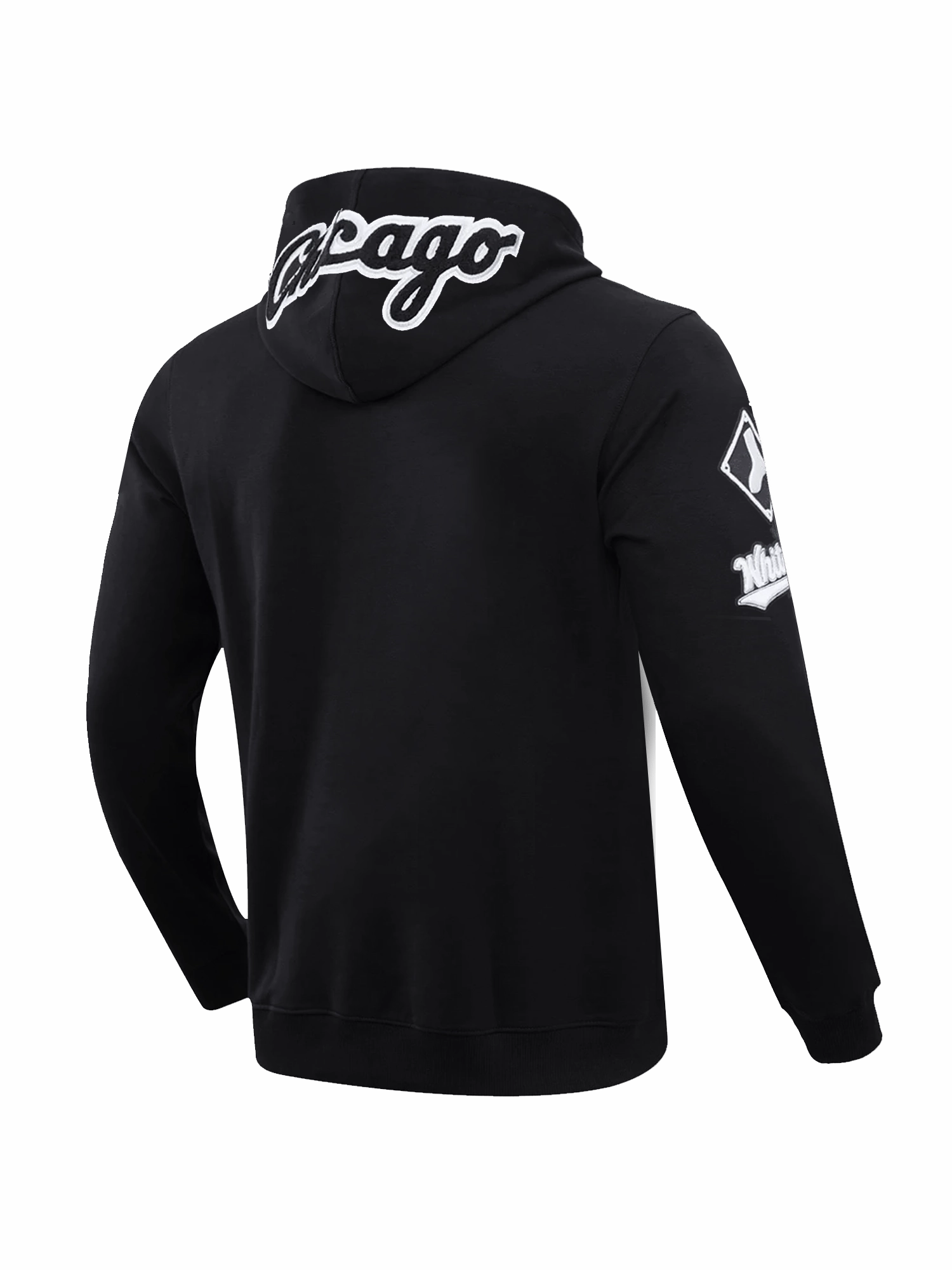 Chicago White Sox Pro Standard MLB Team Chenille Hoodie Jumper  - Black