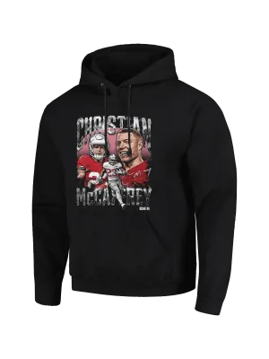 Christian McCaffrey San Francisco 49ers 500 Level NFL Homage Hoodie Jumper - Black