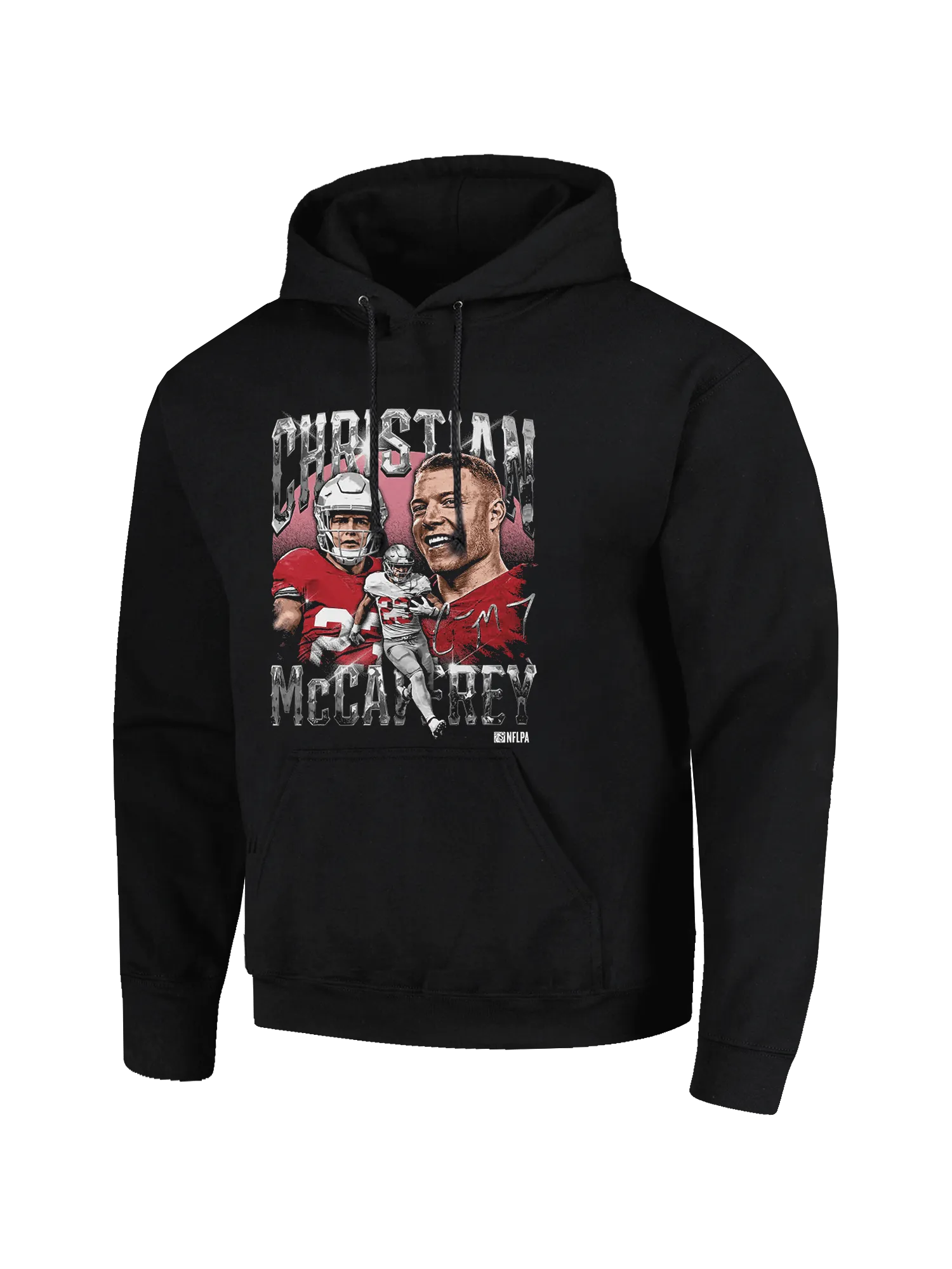 Christian McCaffrey San Francisco 49ers 500 Level NFL Homage Hoodie Jumper - Black