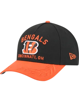 Cincinnati Bengals New Era NFL 25 Draft 9FORTY M-Crown Snapback Hat - Black