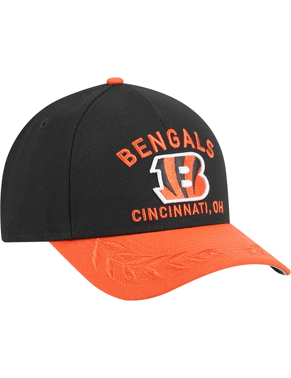 Cincinnati Bengals New Era NFL 25 Draft 9FORTY M-Crown Snapback Hat - Black