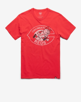 CINCINNATI REDS COOPERSTOWN PREMIER '47 FRANKLIN TEE