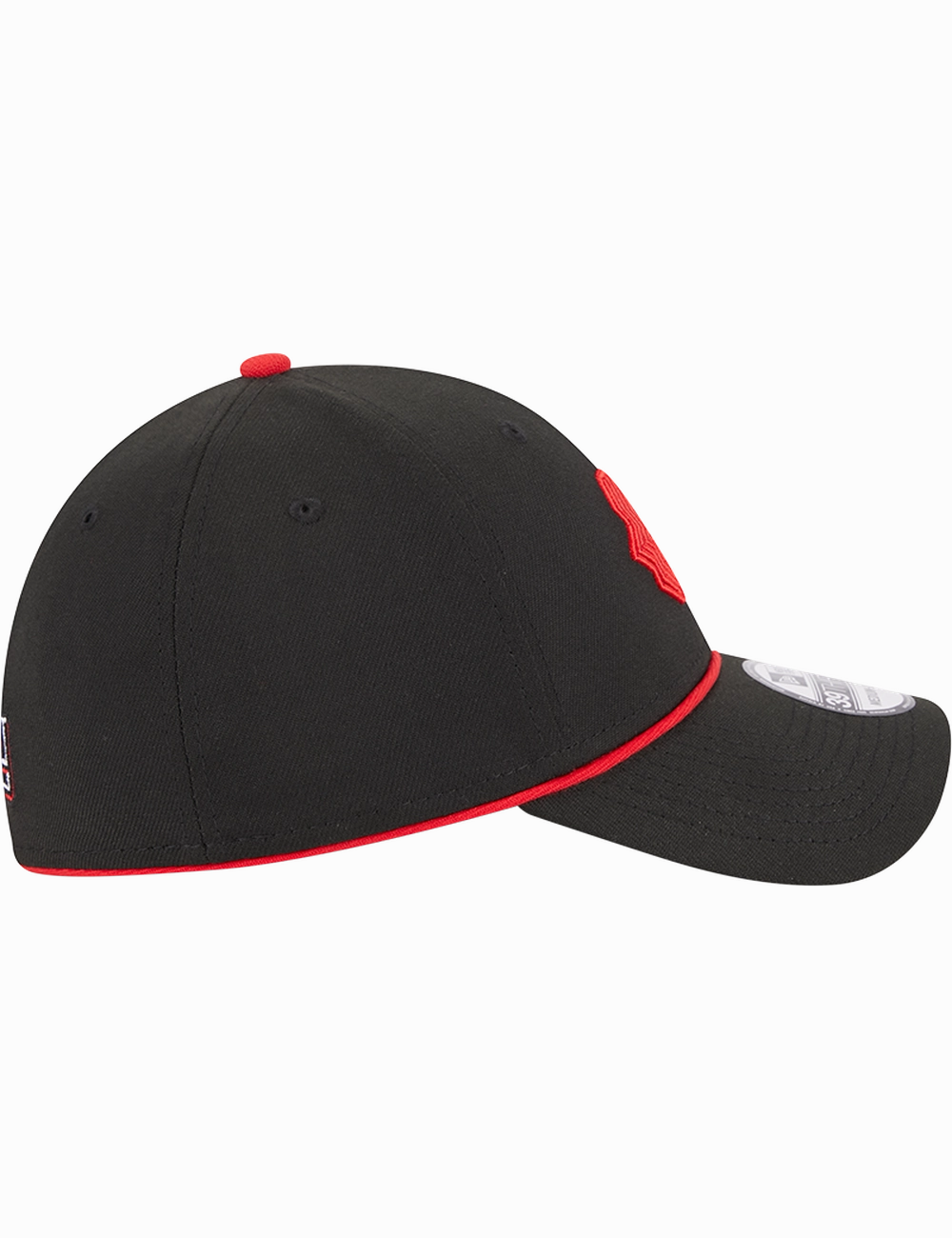 Cincinnati Reds New Era MLB City Connect 39THIRTY Stretch-Fit Hat - Black