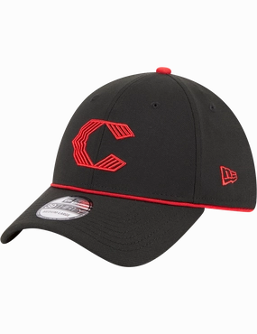 Cincinnati Reds New Era MLB City Connect 39THIRTY Stretch-Fit Hat - Black
