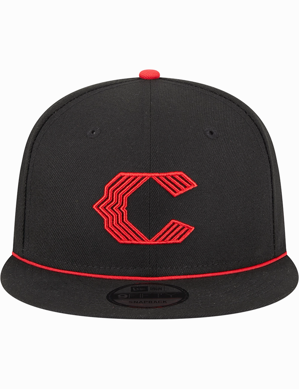 Cincinnati Reds New Era MLB City Connect 9FIFTY Snapback Hat - Black