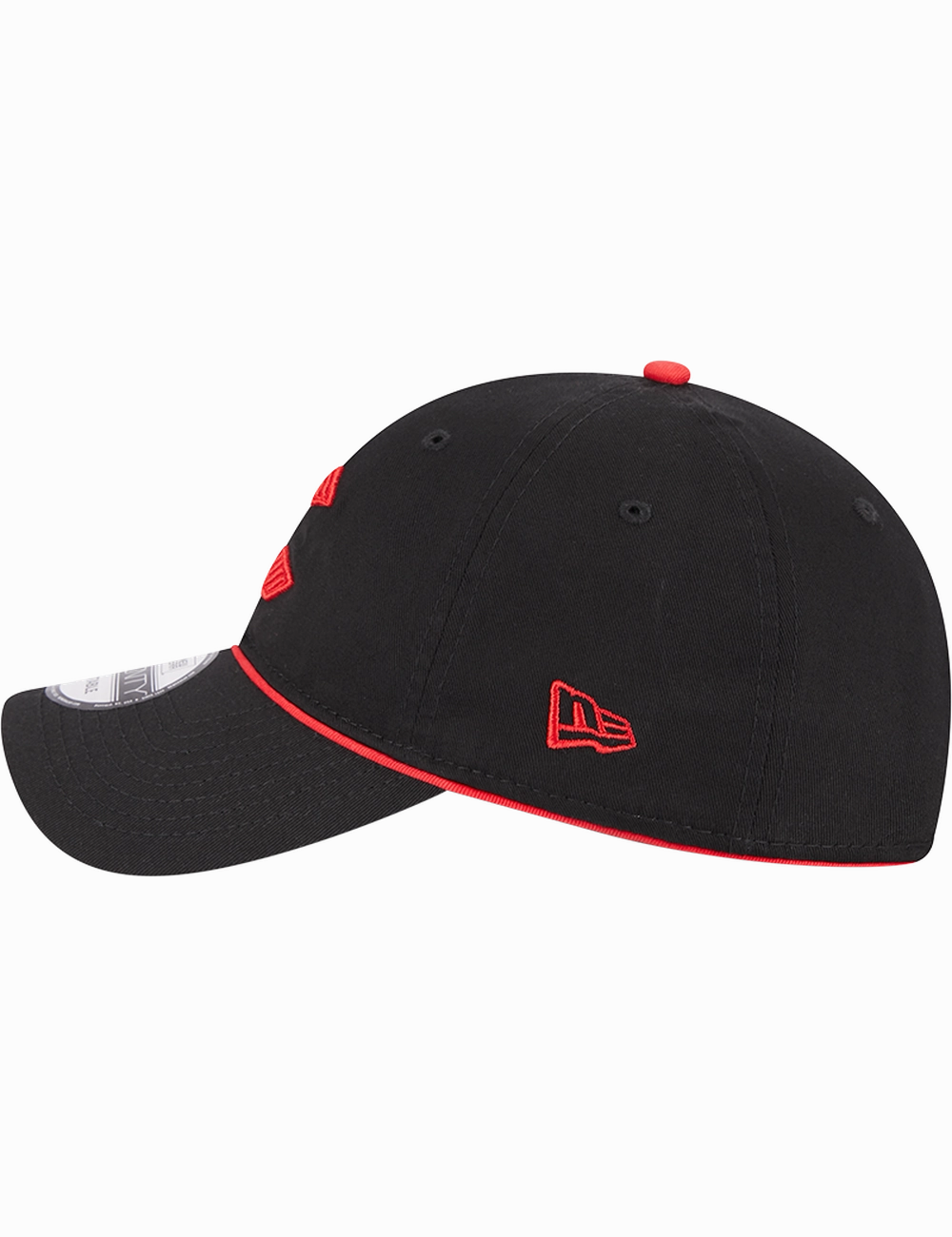 Cincinnati Reds New Era MLB City Connect 9TWENTY Strapback Hat - Black