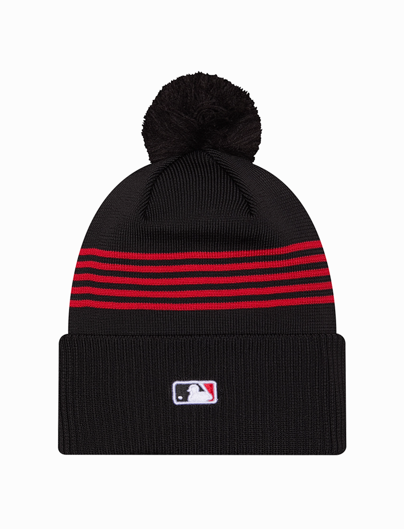 Cincinnati Reds New Era MLB City Connect Knit Beanie - Black