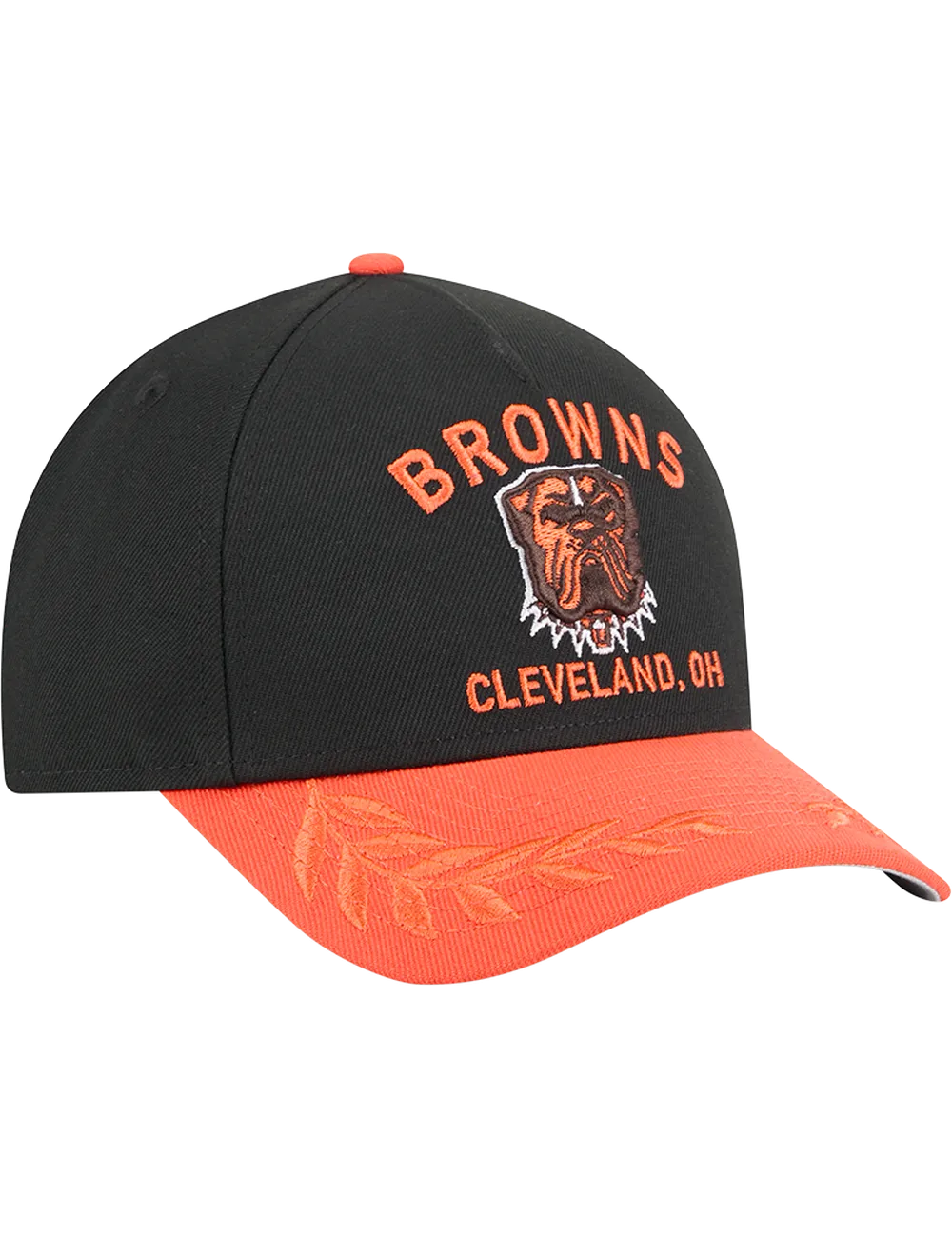 Cleveland Browns New Era NFL 25 Draft 9FORTY M-Crown Snapback Hat - Black