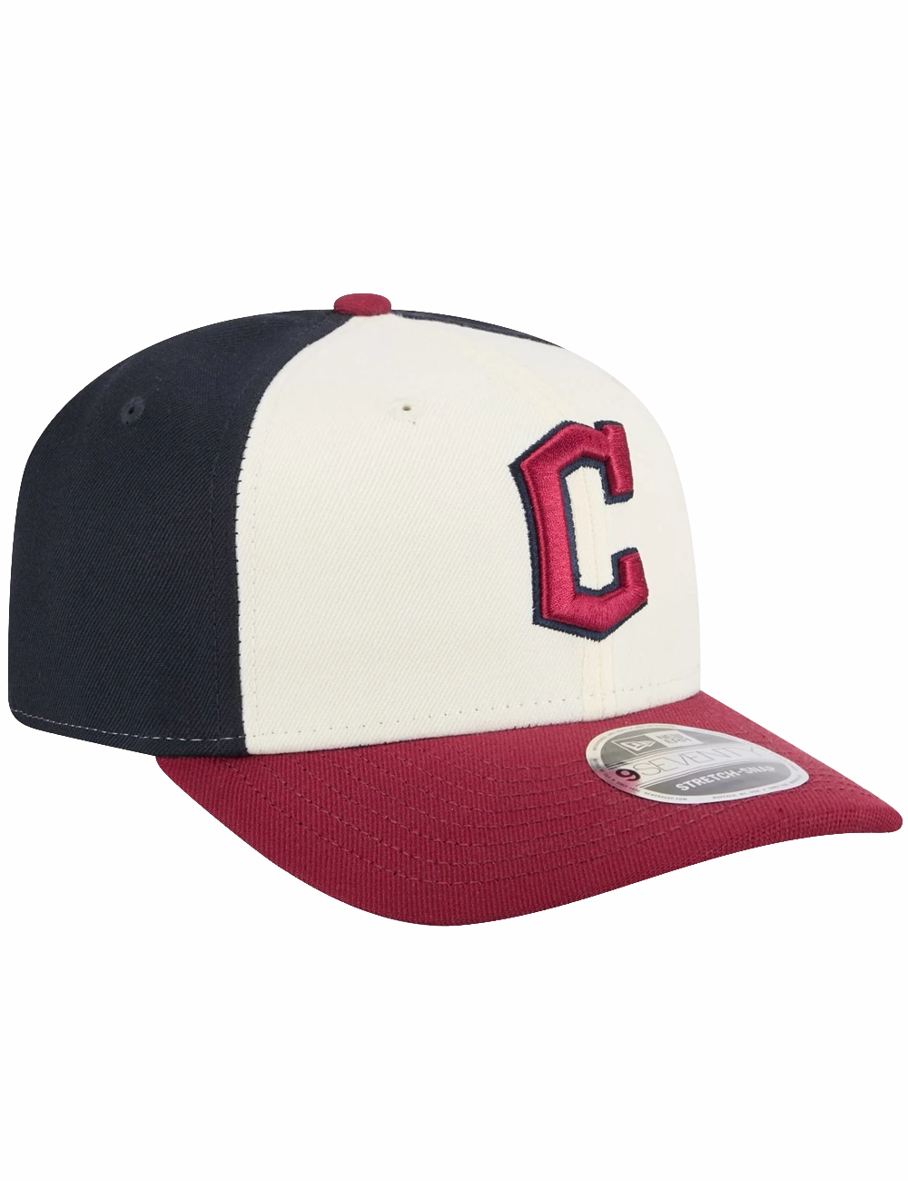 Cleveland Guardians New Era MLB City Connect 9SEVENTY Stretch Snapback Hat - Navy