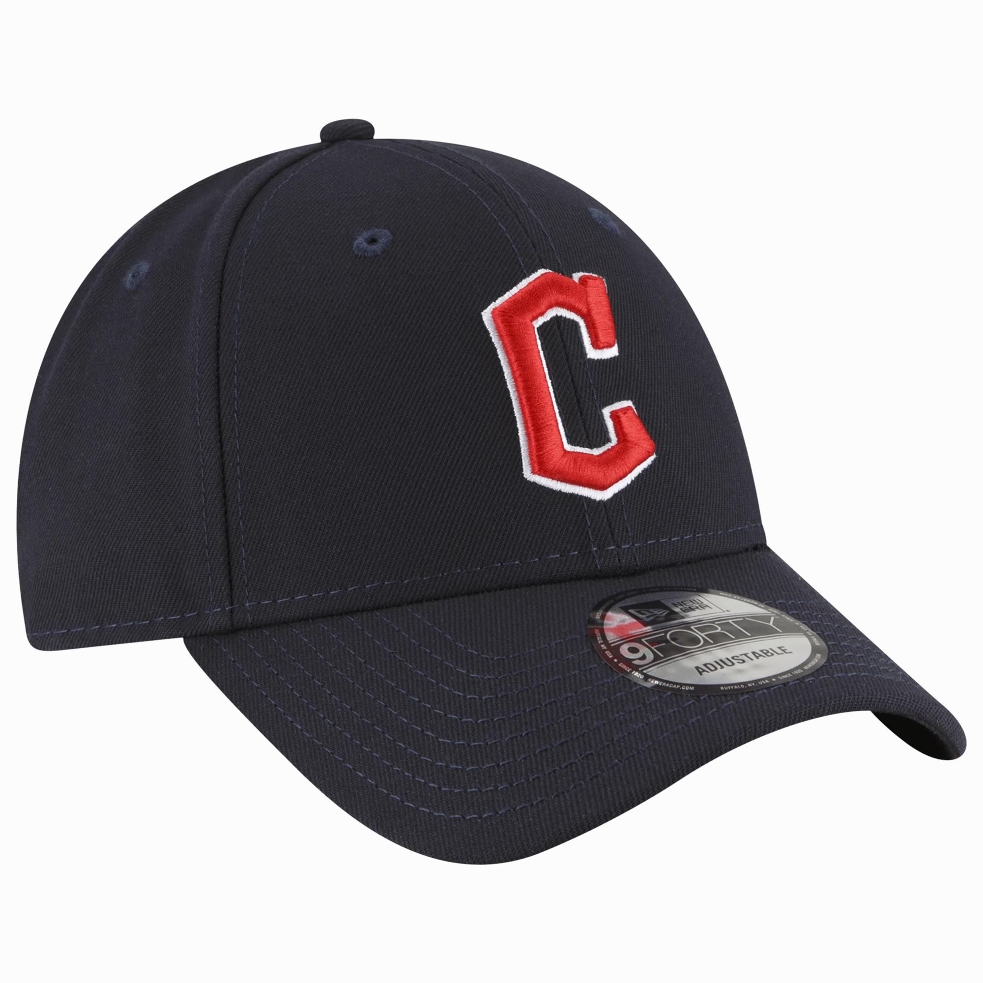 Cleveland Guardians New Era MLB Team 9FORTY Snapback Hat - Navy