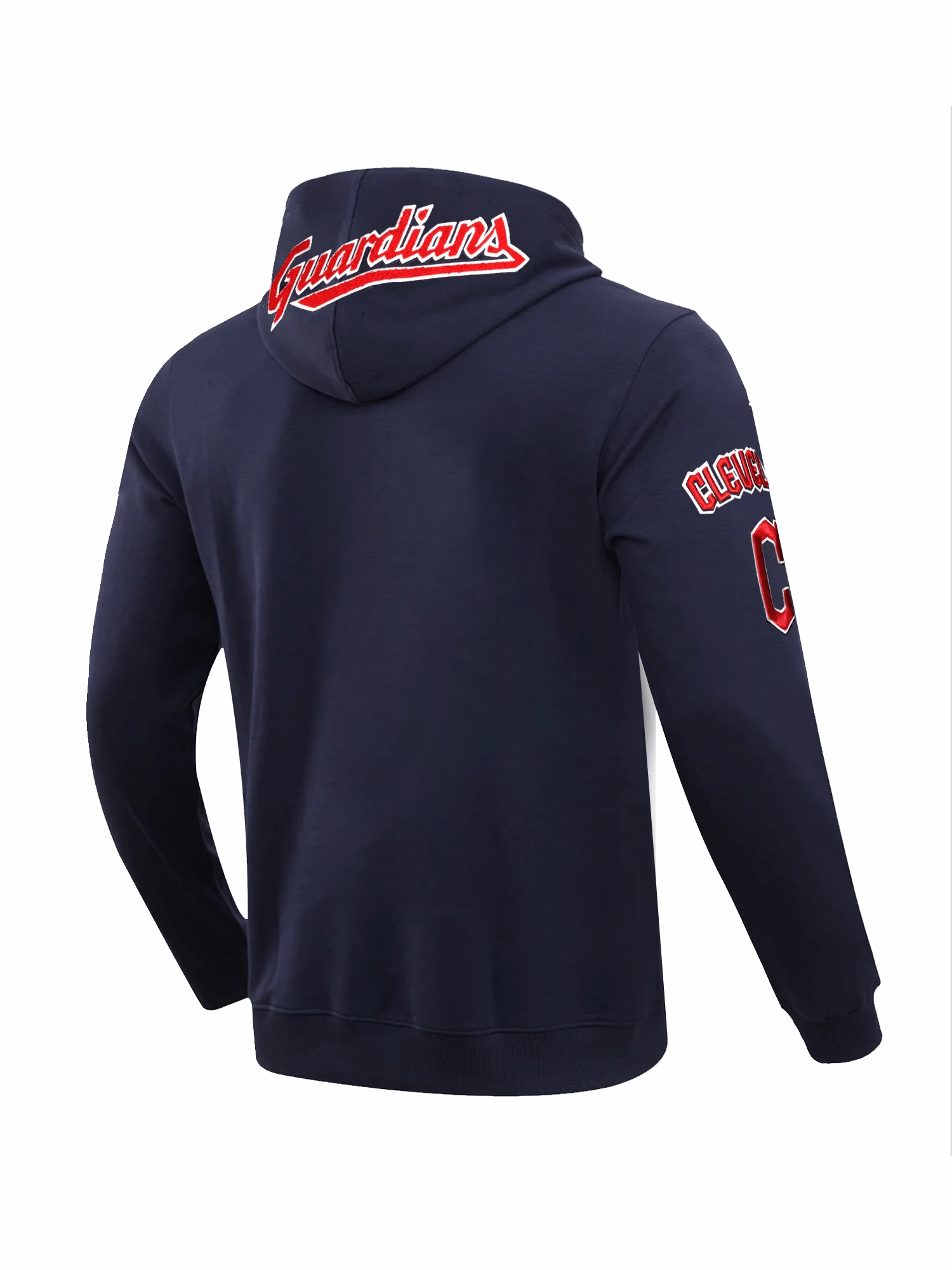 Cleveland Guardians Pro Standard MLB Team Chenille Hoodie Jumper  - Navy