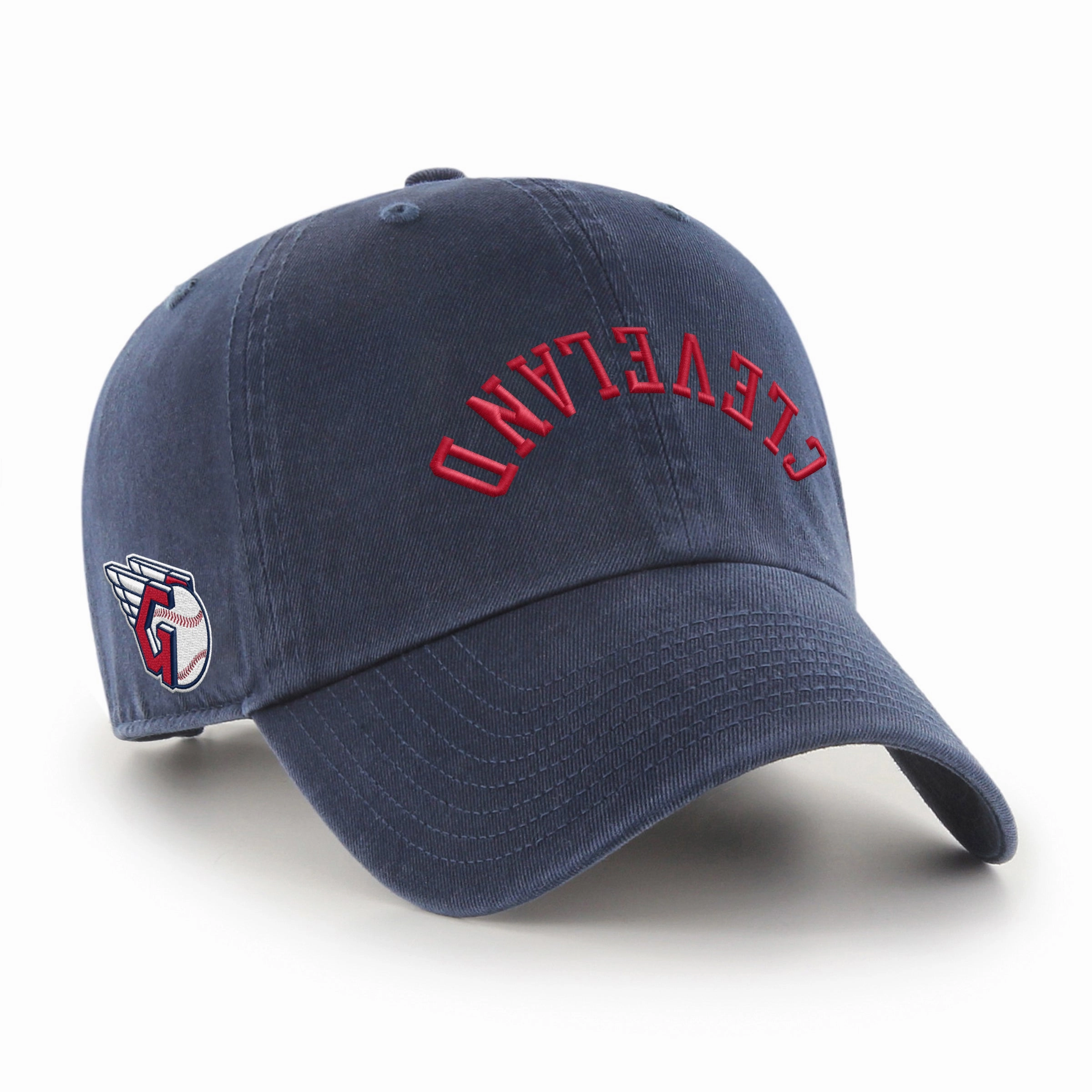 CLEVELAND GUARDIANS UPSIDE DOWN '47 CLEAN UP