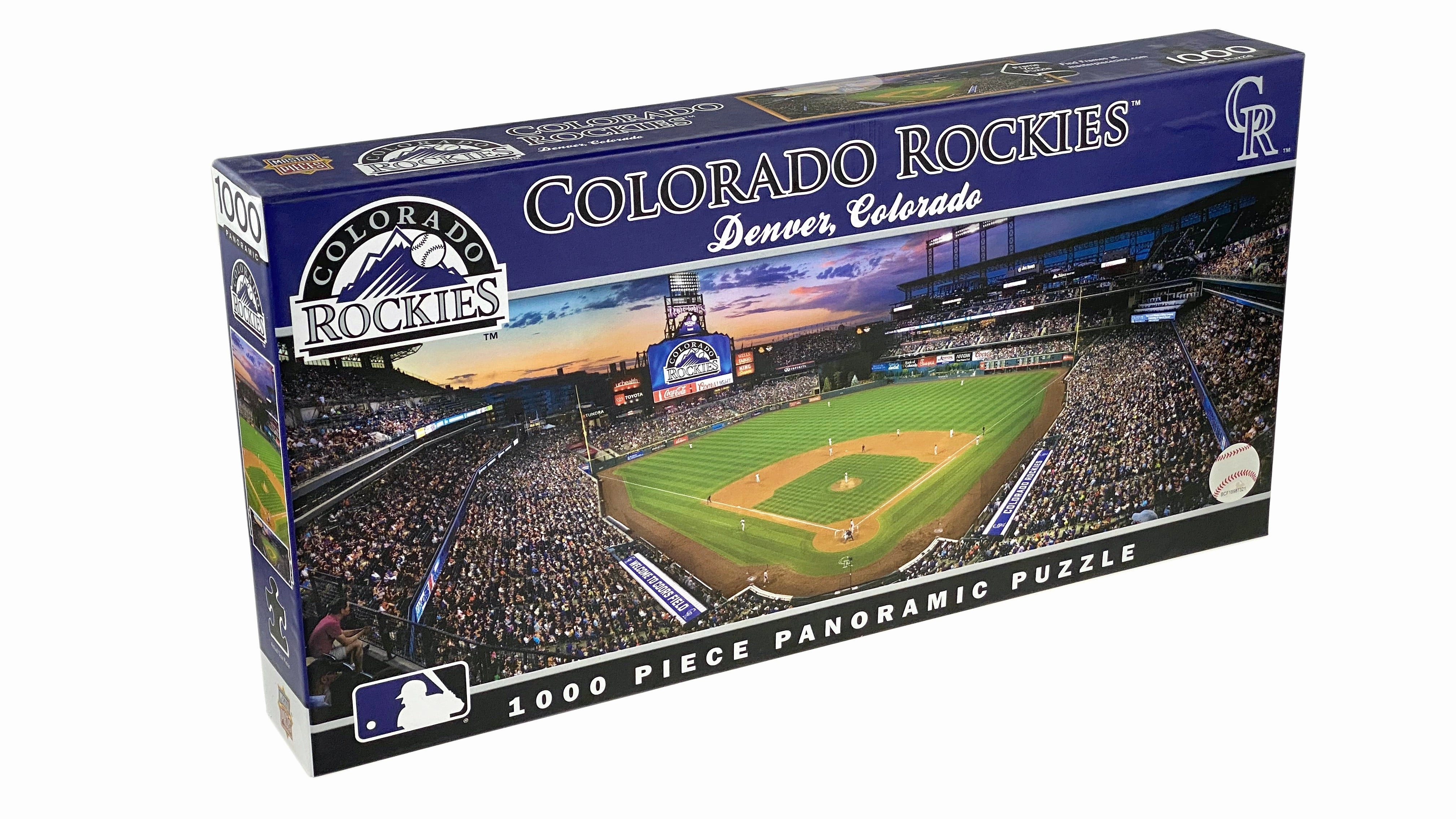 Colorado Rockies 1000 Piece MLB Panoramic Puzzle