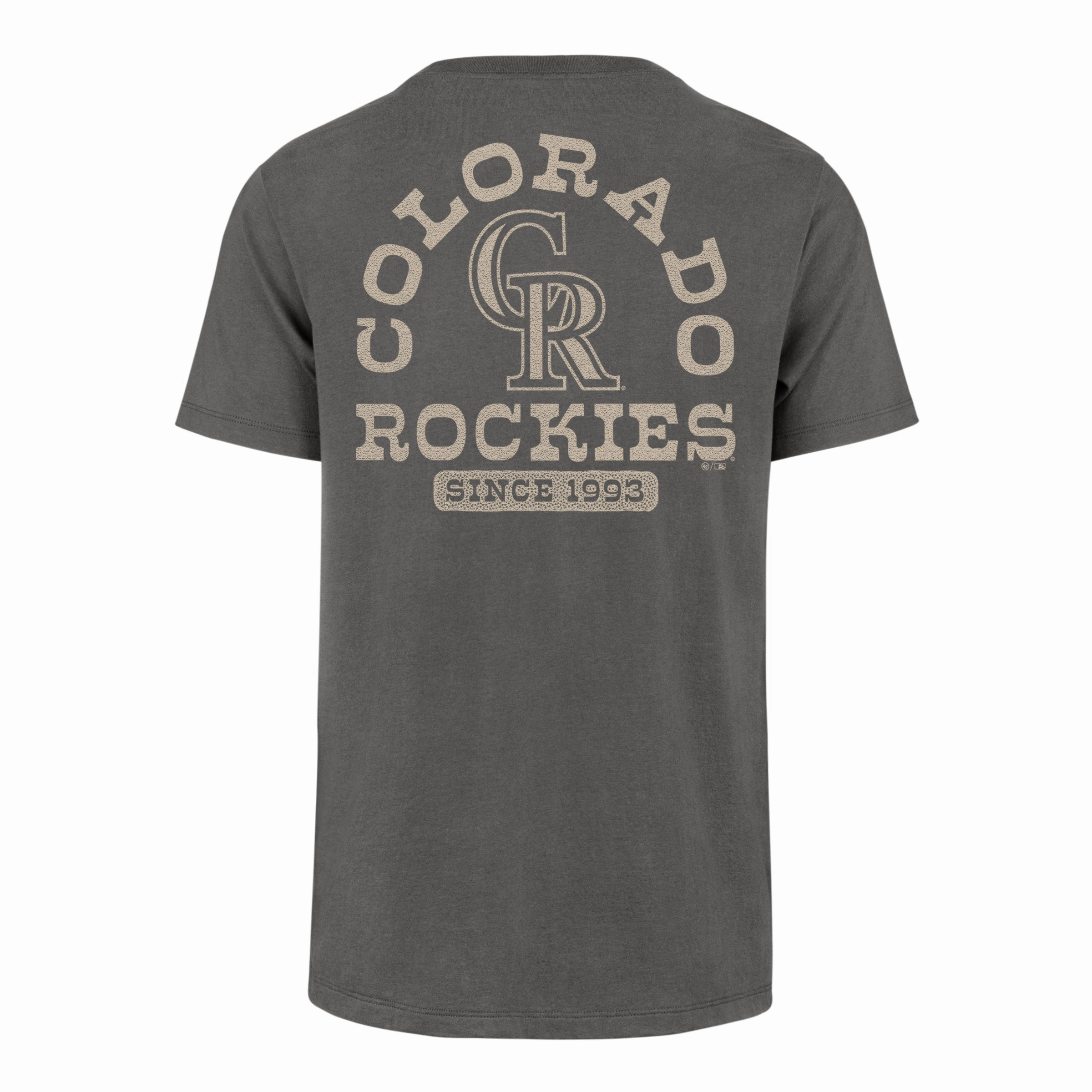 COLORADO ROCKIES BACK CANYON '47 FRANKLIN TEE