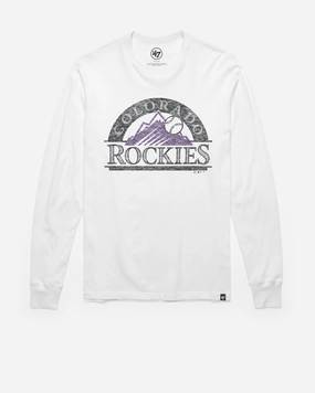 COLORADO ROCKIES PREMIER '47 FRANKLIN LONG SLEEVE TEE