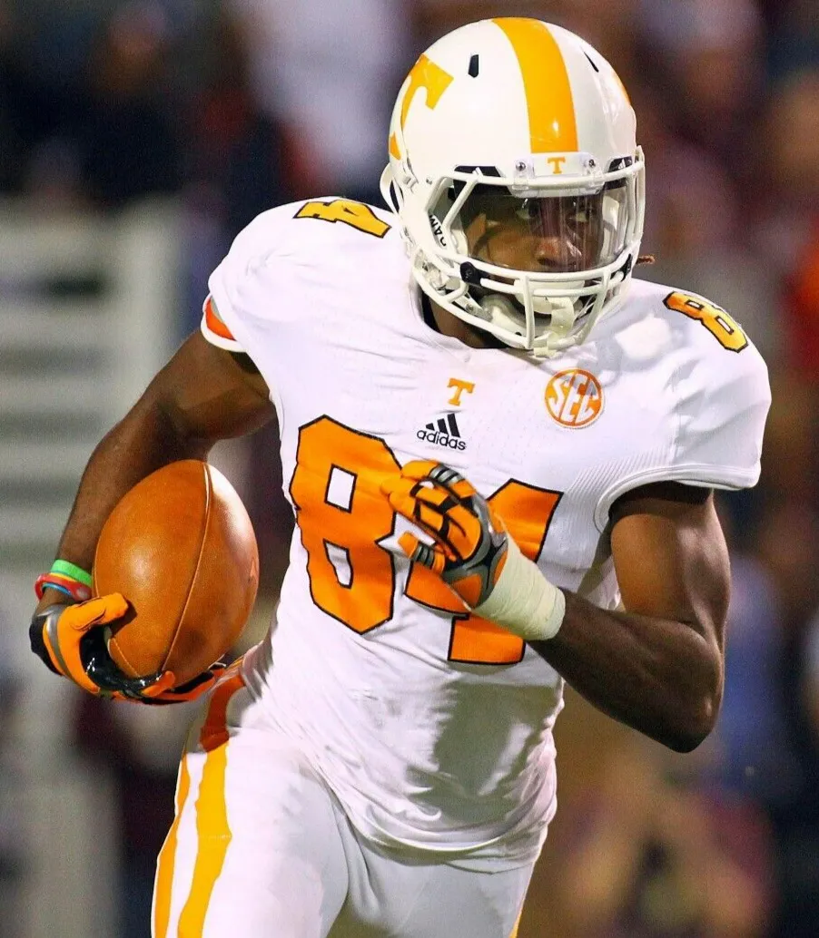 Cordarrelle Patterson Signed Tennessee Volunteers Mini-Helmet (Beckett COA)