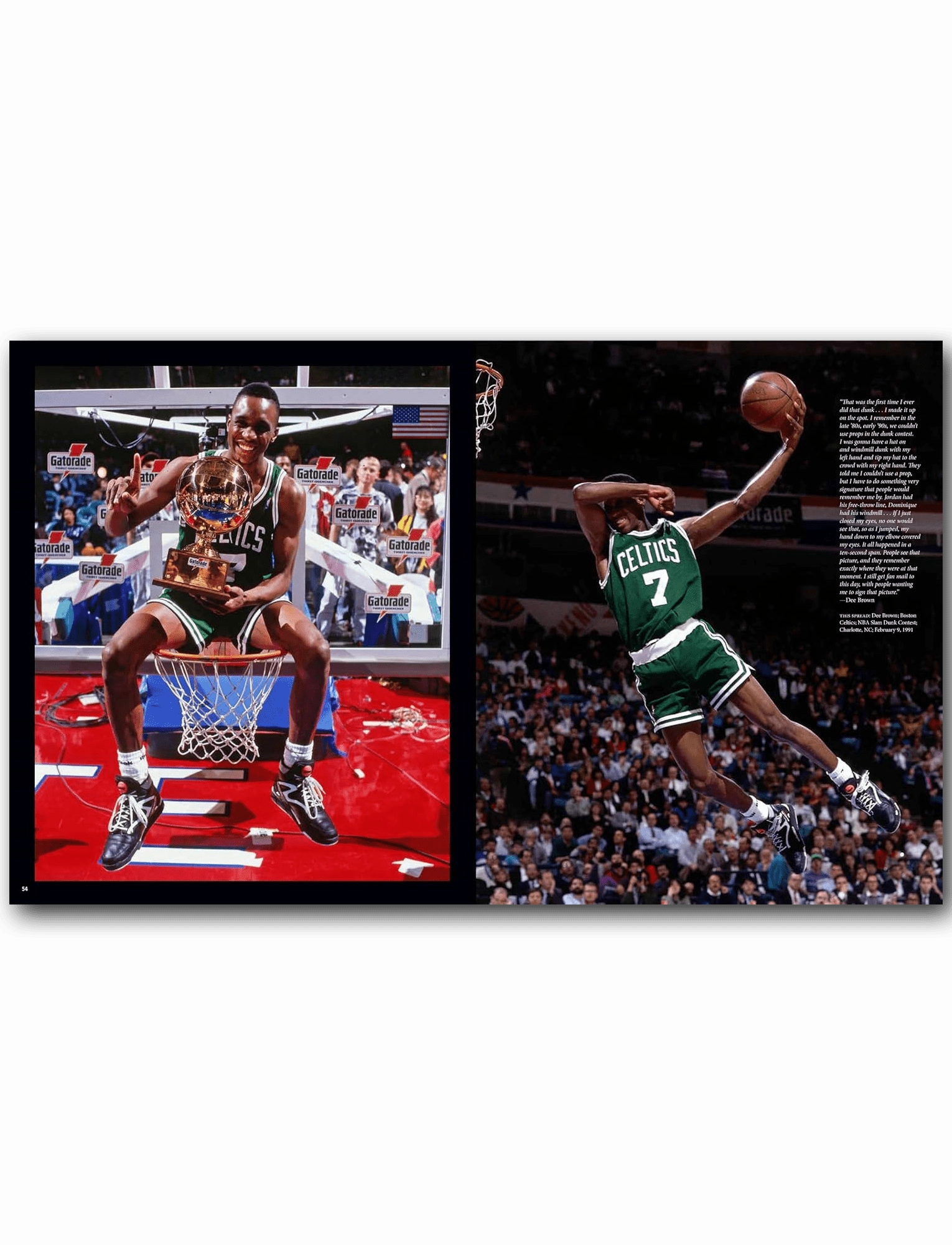 Courtside: 40 Years of NBA Photography Hardcover Coffee Table Book