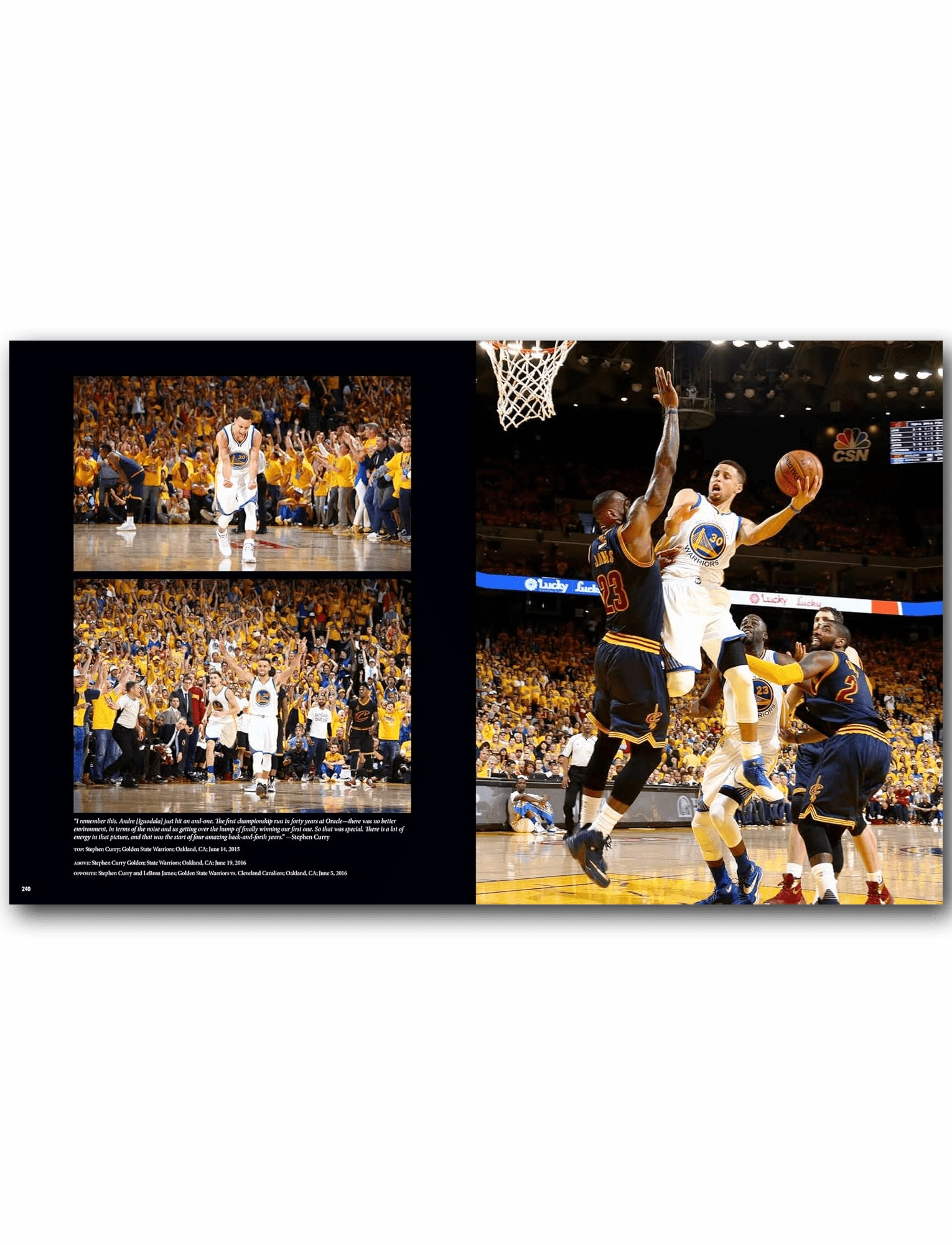 Courtside: 40 Years of NBA Photography Hardcover Coffee Table Book