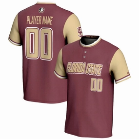Custom F.State Seminoles GameDay Greats Unisex NIL Pick-A-Player Lightweight Softball Jersey  Garnet American College Jerseys