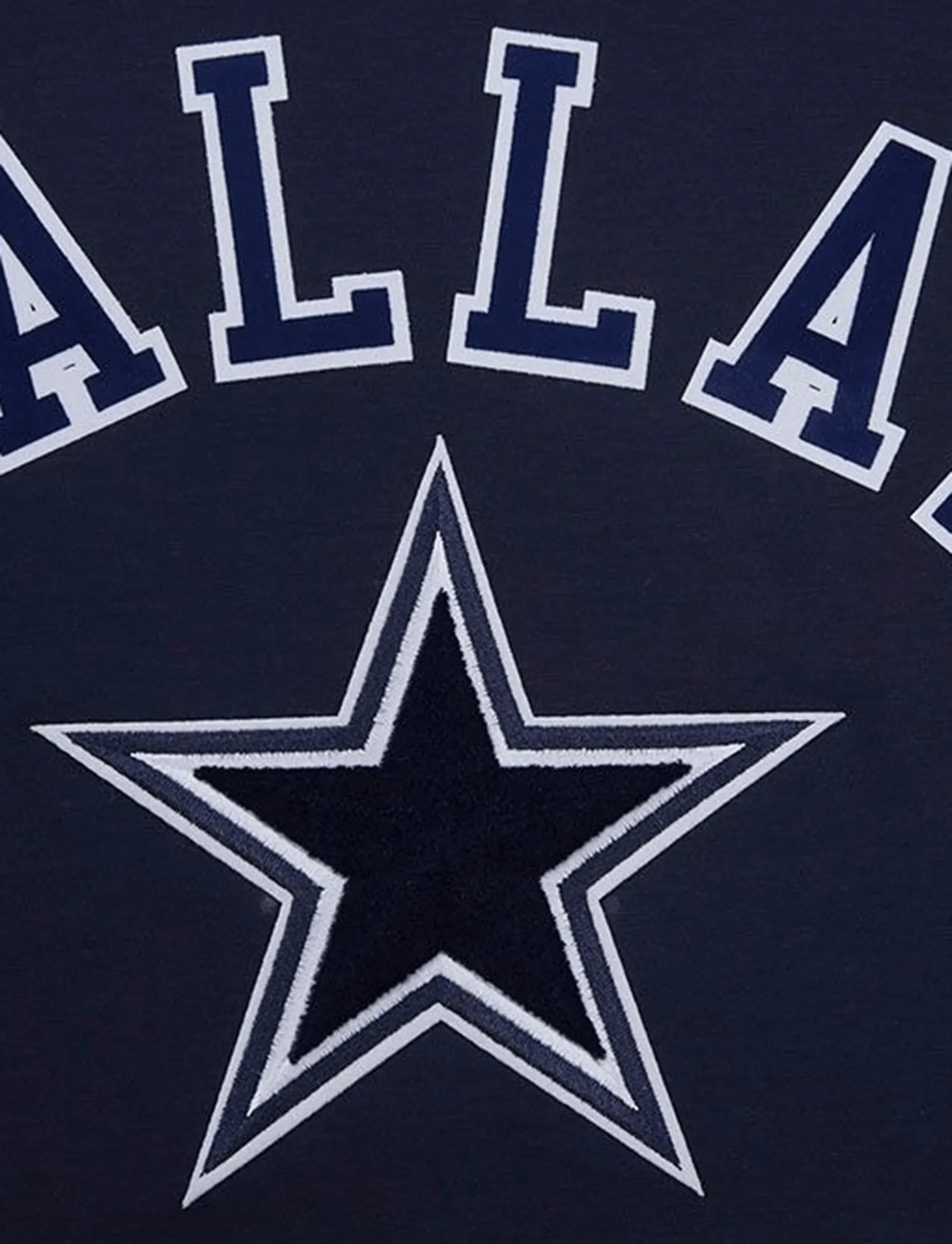 Dallas Cowboys Pro Standard NFL Classic Bristle Flex T-Shirt - Navy