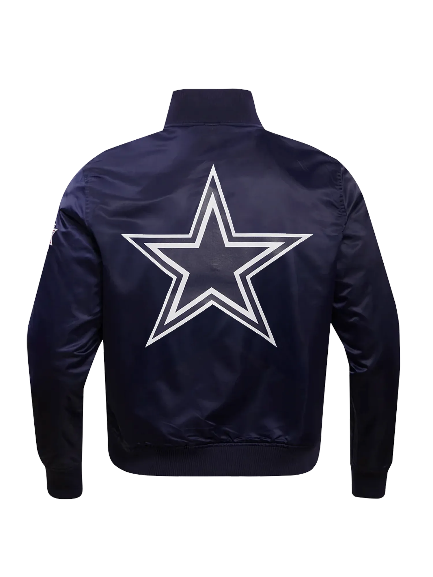 Dallas Cowboys Pro Standard NFL Team Classic Satin Button Jacket - Navy