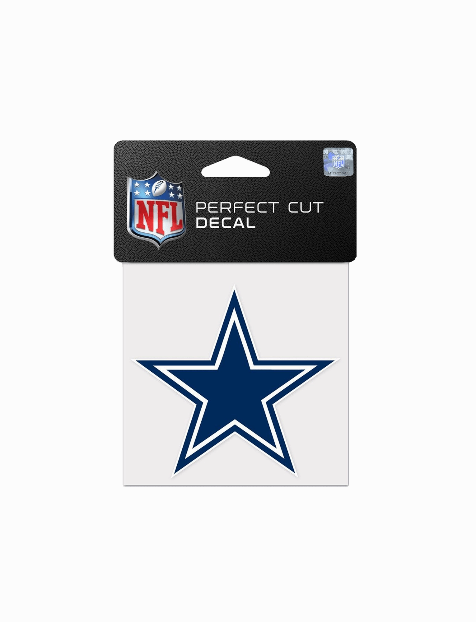 Dallas Cowboys Wincraft NFL 4" x 4" Perfect Cut Decal