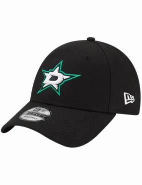 Dallas Stars New Era NHL Team 9FORTY Snapback Hat - Black