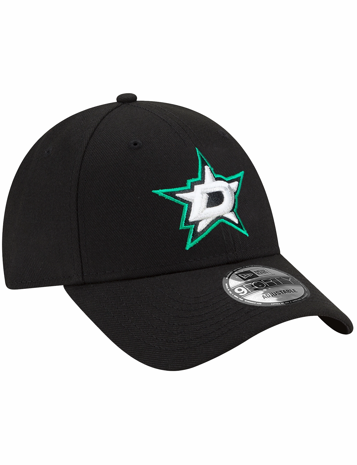 Dallas Stars New Era NHL Team 9FORTY Snapback Hat - Black