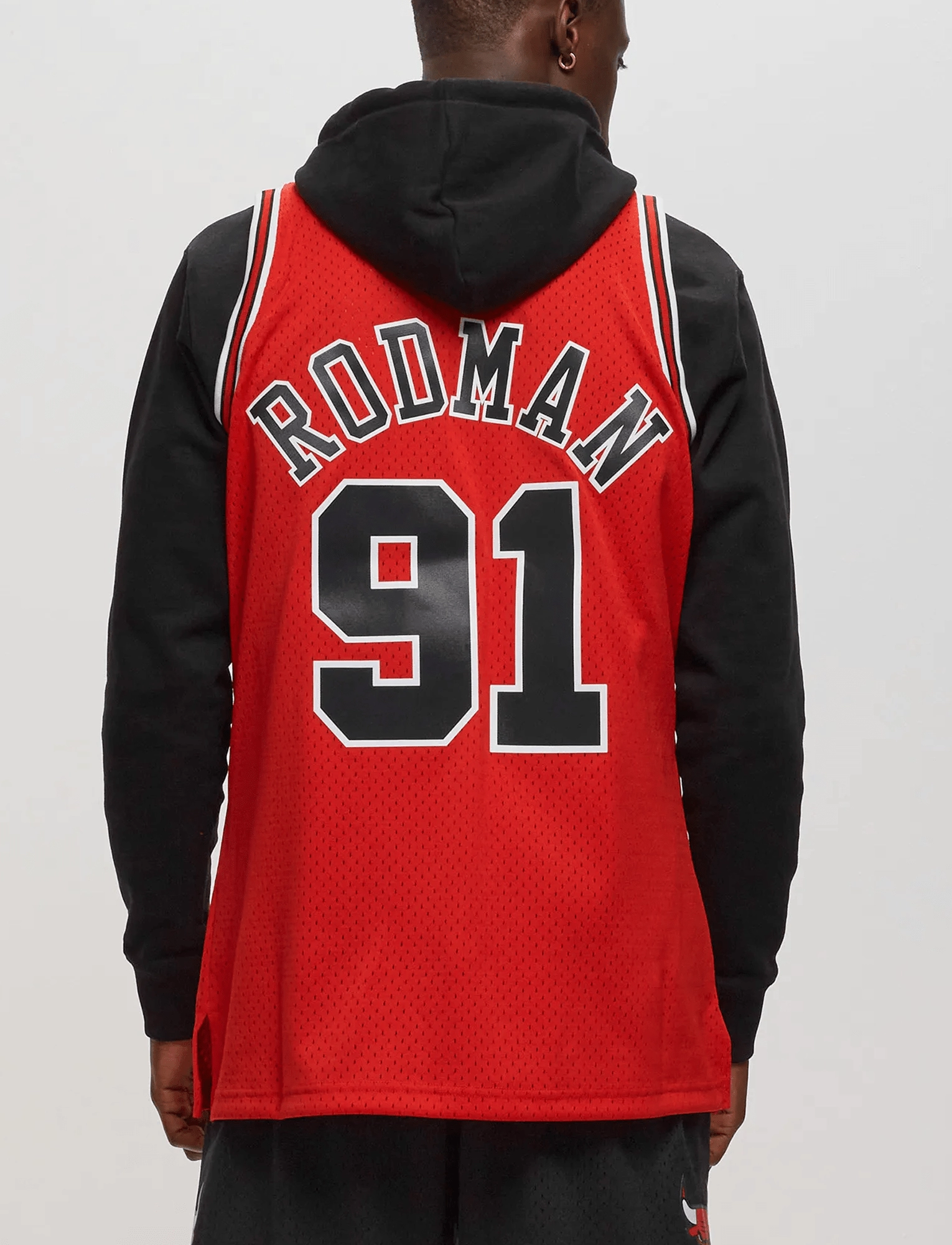 Dennis Rodman Chicago Bulls Mitchell & Ness NBA 97 Swingman Jersey - Red
