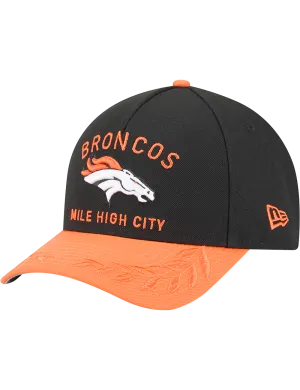 Denver Broncos New Era NFL 25 Draft 9FORTY M-Crown Snapback Hat - Black